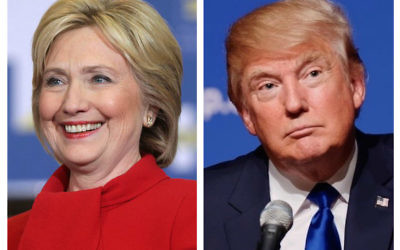 Hillary Clinton and Donald Trump are vying for American votes