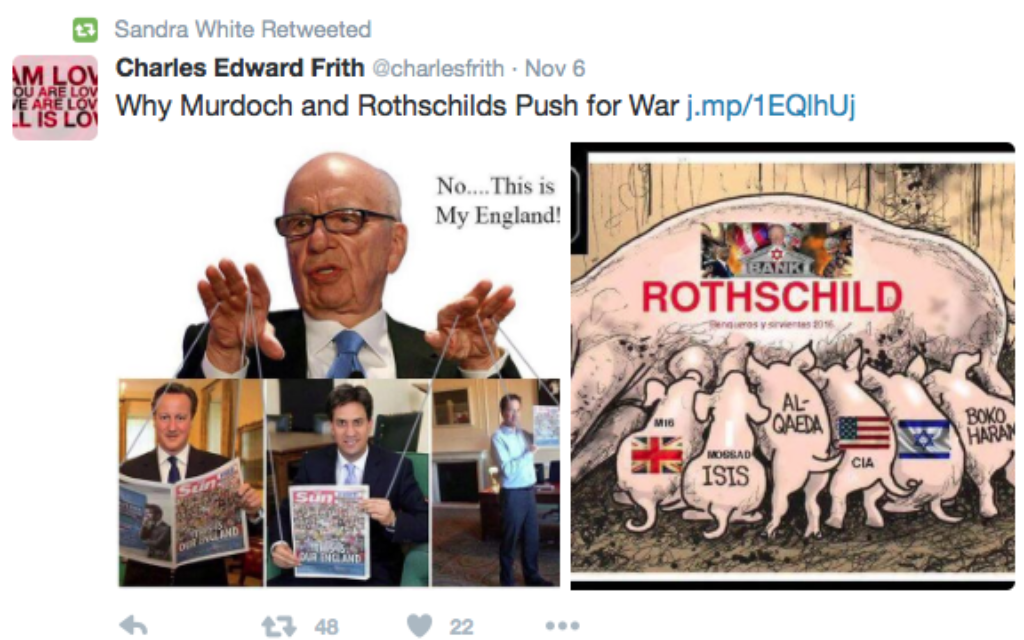 Sandra White's offensive 'accidental' retweet