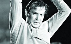 William Shatner during a  scene from the first show