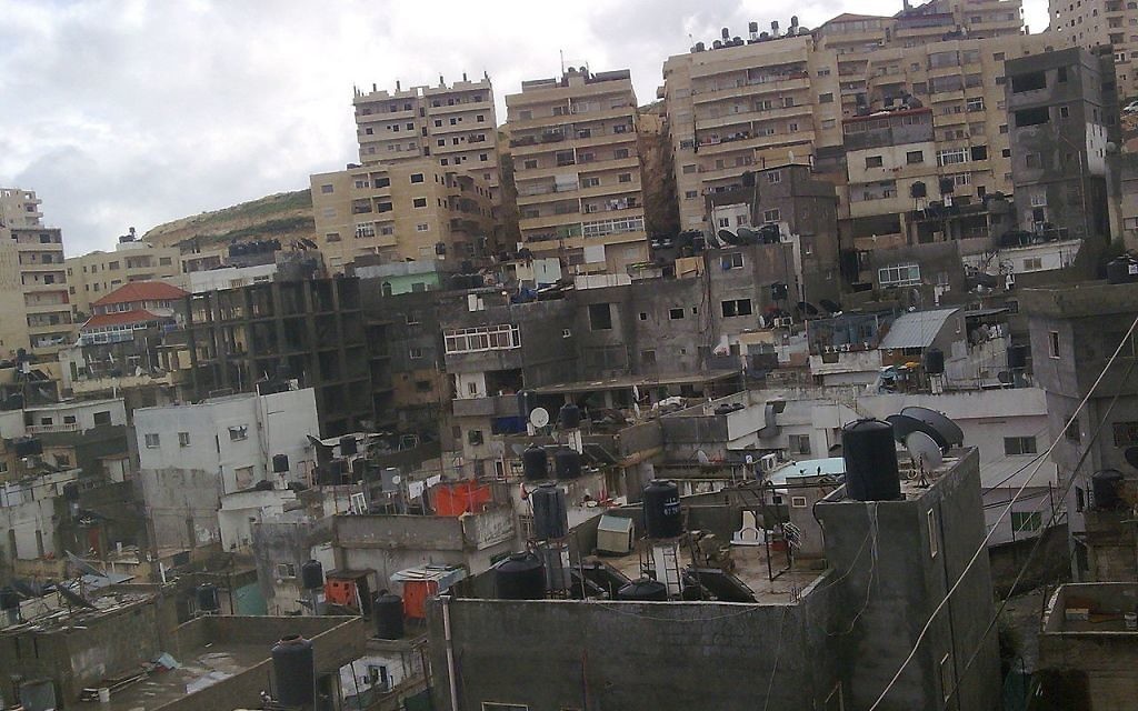 Shuafat refugee camp