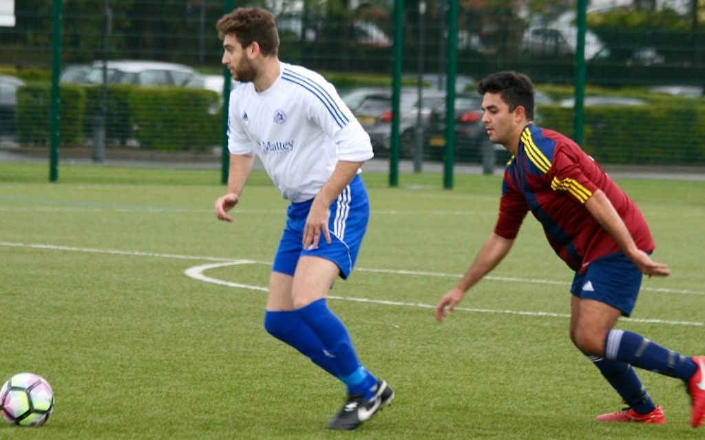 Michael Kenley scored twice for the Lions