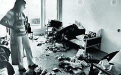 Ankie Spitzer surveys one of the rooms where the 11 Israeli athletes were held and killed Ankie Spitzer surveys one of the rooms where the 11 Israeli athletes were held and killed