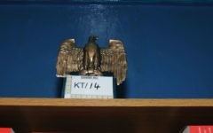 A statute of the eagle of the German Third Reich in the home of Thomas Mair (Photo credit: West Yorkshire Police /PA Wire) A statute of the eagle of the German Third Reich in the home of Thomas Mair (Photo credit: West Yorkshire Police /PA Wire)