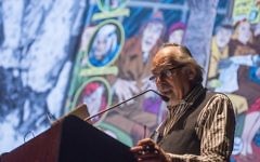 Art Spiegelman is bringing his new show, Wordless, to the Barbican on Friday. Credit: Robert Kozloff/The University of Chicago.
