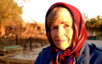 An elderly Jewish woman