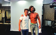 Dylan with his idol, body coach Joe Wicks Dylan with his idol, body coach Joe Wicks
