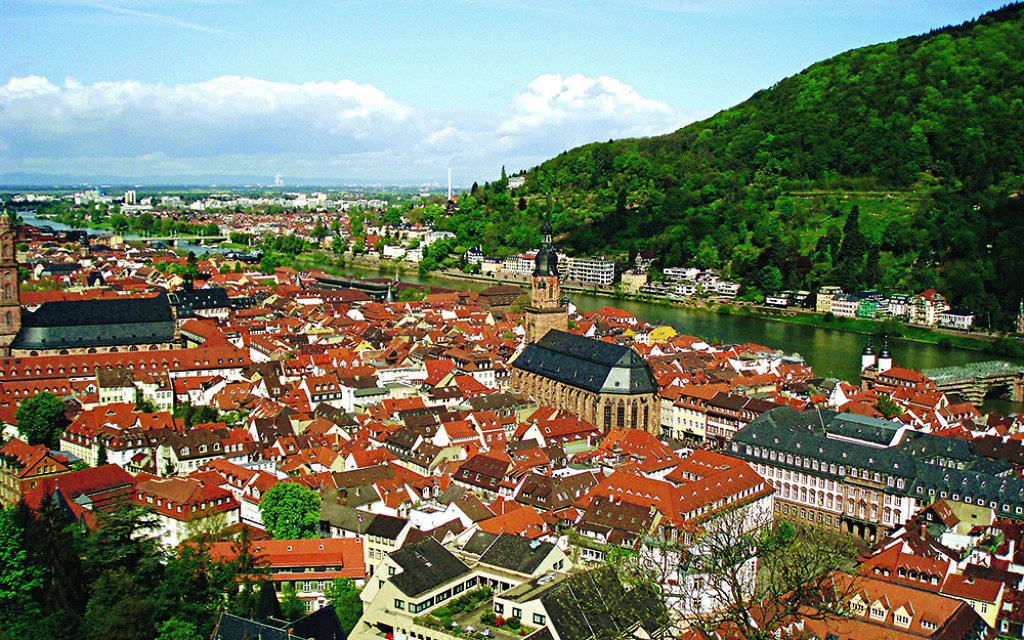 Heidelberg, on the Rhine in Germany