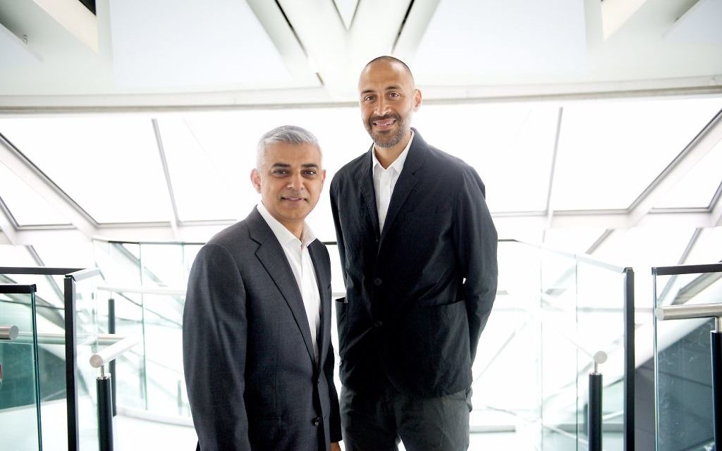 Mayor Sadiq Khan with his deputy, human rights lawyer Matthew Ryder