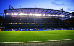 Stamford Bridge, where Chelsea play their home games