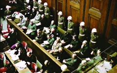 The Nuremberg trials, where the term ‘genocide’ was first heard The Nuremberg trials, where the term ‘genocide’ was first heard