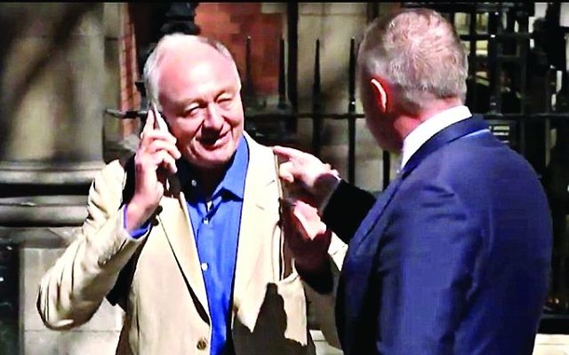 Ken Livingstone confronted by Labour MP John Mann after making his controversial remarks about Hitler