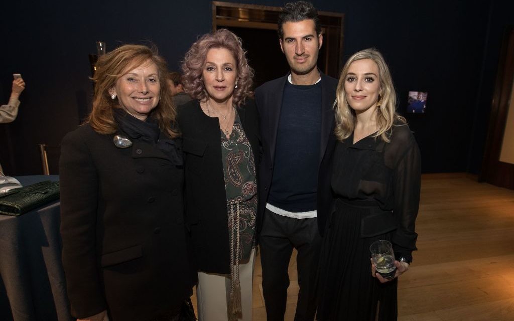 Anita Zabludowicz, Francine Peters, Jeremy and Annabelle Scholar
