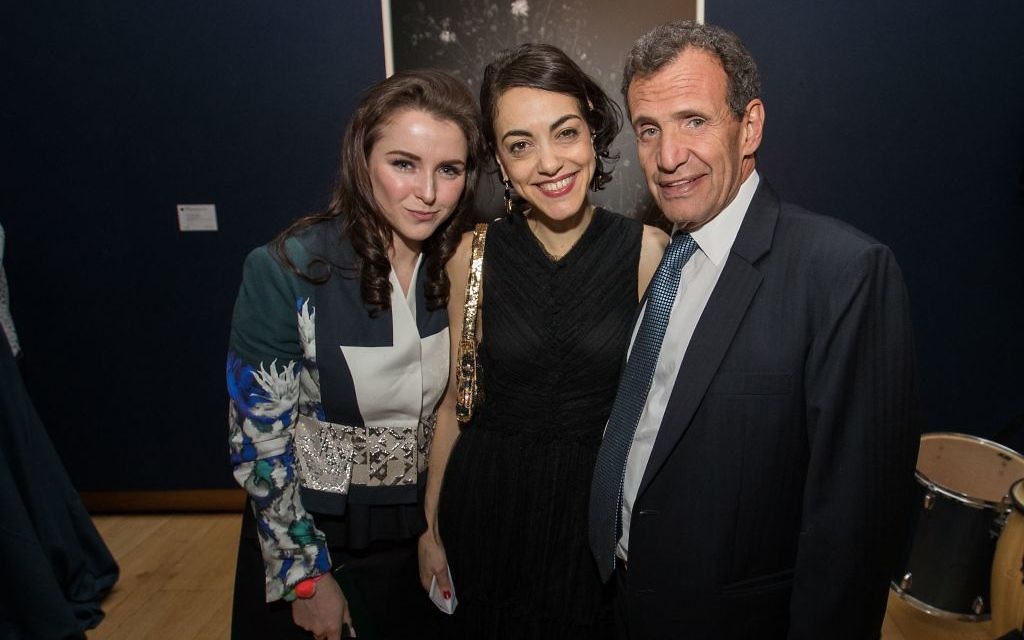 Fiona McGovern, Danna Heller and Poju Zabludowicz