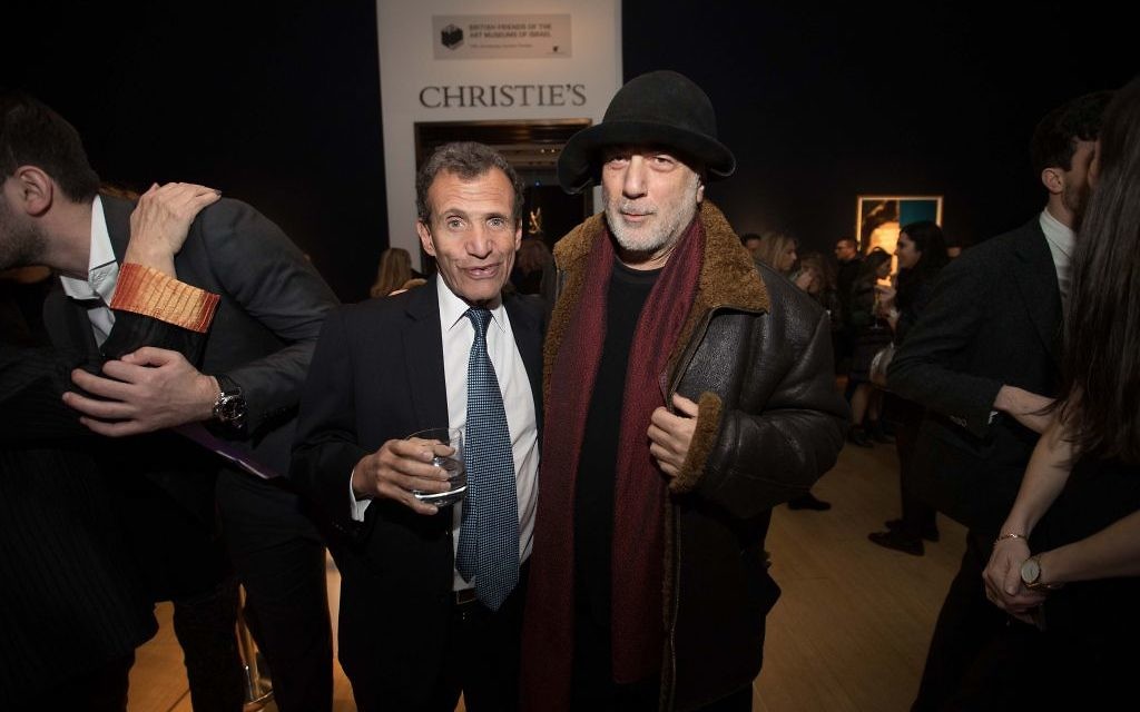 Poju Zabludowicz and Ron Arad