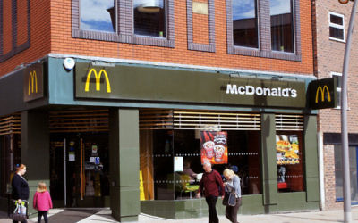 A McDonald's restautant in London.