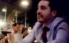 Shai Masot, political officer for the Israeli embassy, being filmed by an undercover Al Jazeera reporter.