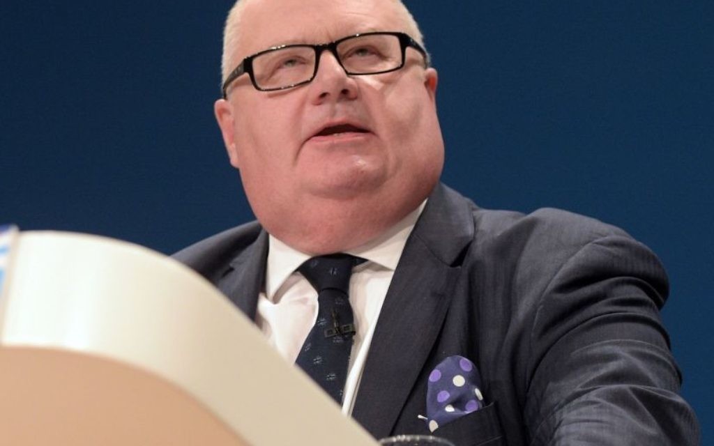 Sir Eric Pickles 

(Photo credit: Ben Birchall/PA Wire)