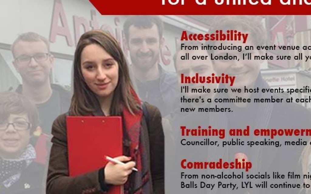 Miriam Mirwitch's campaign poster