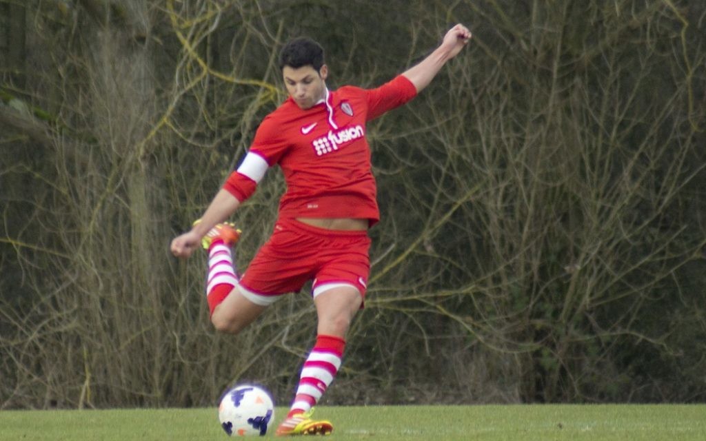 London Lions striker James Gershfieldhas set his sights on becoming the club's top all-time goalscorer