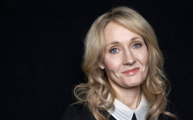 JK Rowling, author of Harry Potter books