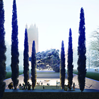 Anish Kapoor and Zaha Hadid architects proposal is for the National Holocaust Memorial