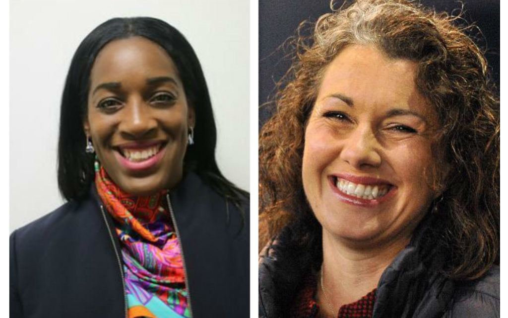 Kate Osamor and Sarah Champion