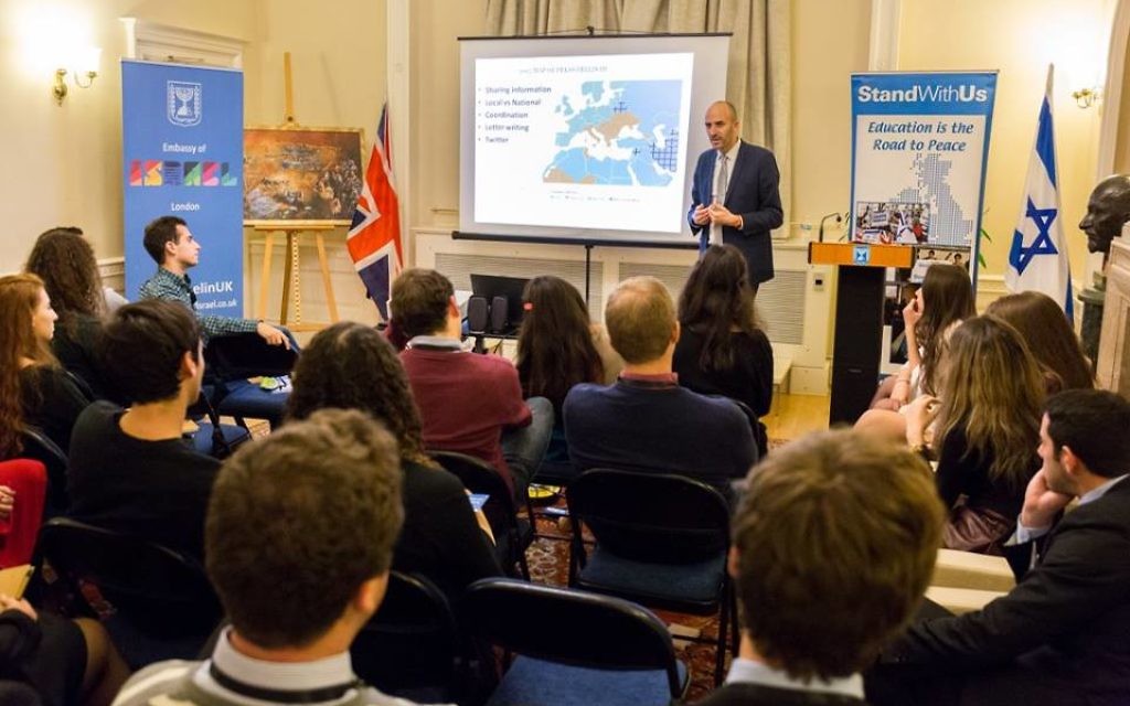 Session with an embassy spokesperson
