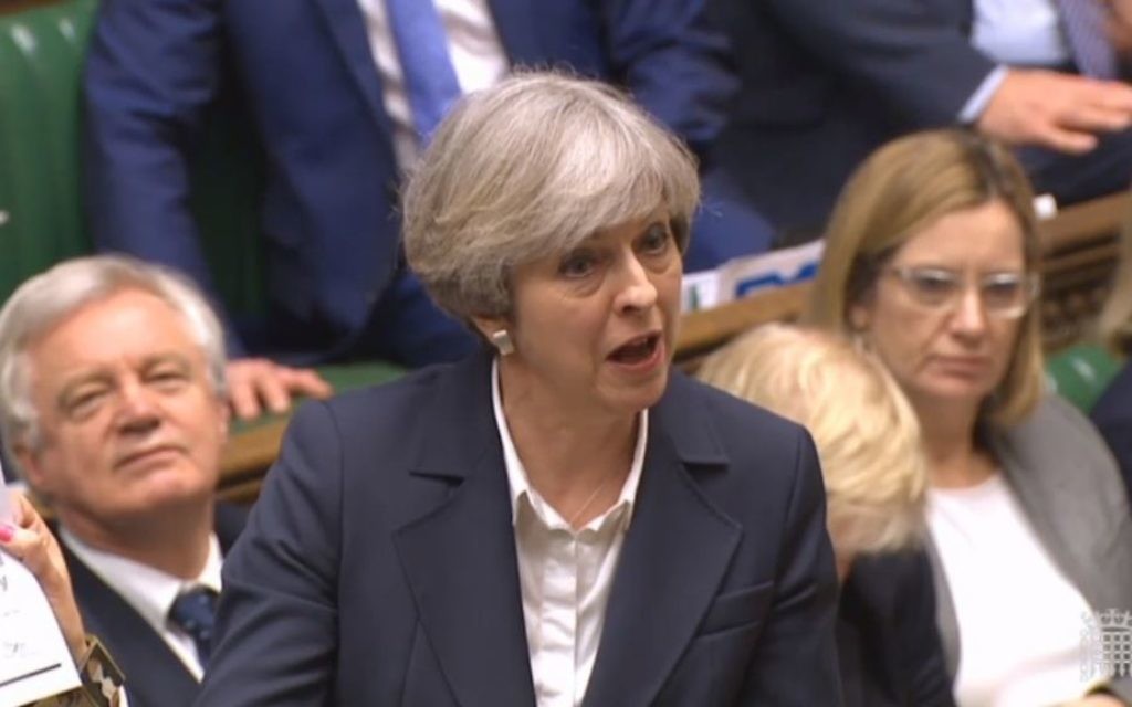 Prime Minister Theresa May