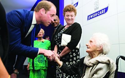 Invested sponsored Jewish Care's dinner in 2015 welcoming Prince William as the special guest 

(Credit: Blake Ezra photography)