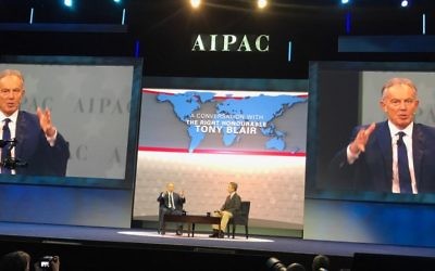 Tony Blair speaking at AIPAC 2017