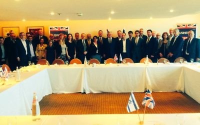 UK Trade Minister meets Israeli business leaders in March 2017