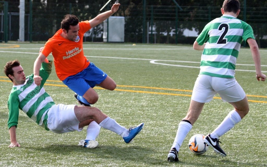 Faithfold A in action earlier this season, but have been unable to fulfill fixtures of late, which has led to them folding