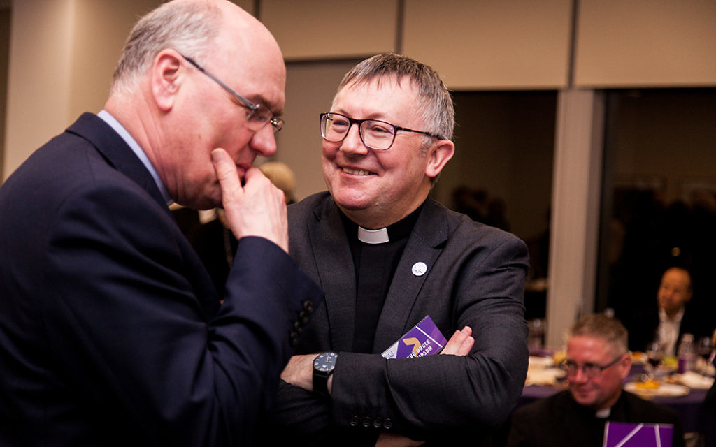 Food for thought at the interfaith seder for two Christian leaders