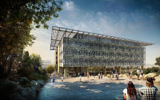 An artist's impression of The Edmond and Lily Safra Center for Brain Sciences (ELSC)