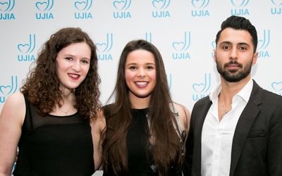 Award winners, (l-r): Ella Rose, Izzy Lenga and Zohar Isakov