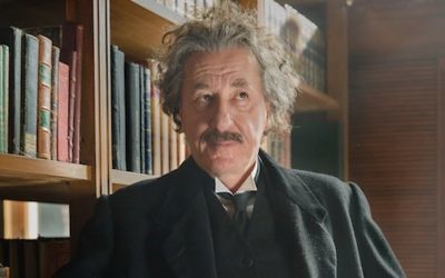 Geoffrey Rush stars as Albert Einstein in National Geographic's Genius.   Credit: National Geographic/Dusan Martincek