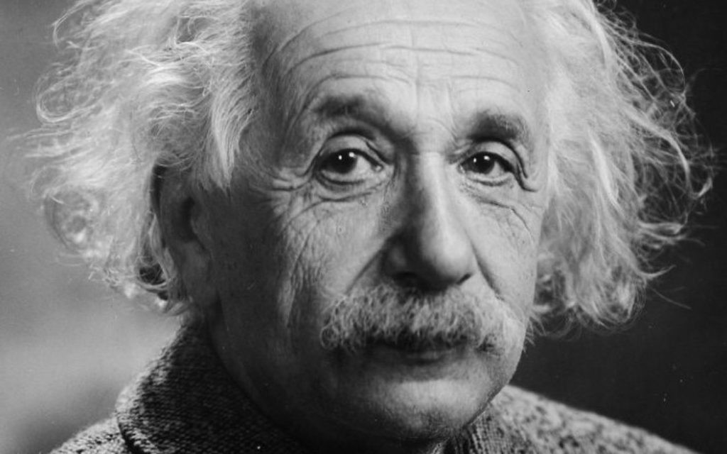 Physicist Albert Einstein