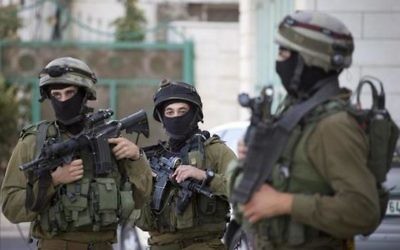 IDF soldiers in action