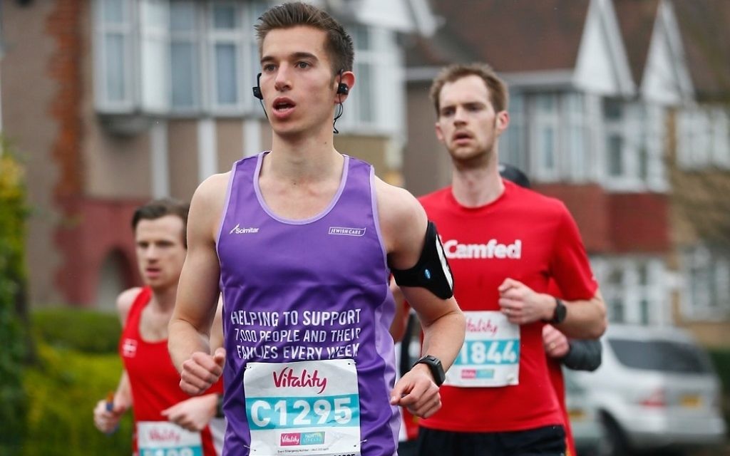 Josh Domb will be running for Jewish Care