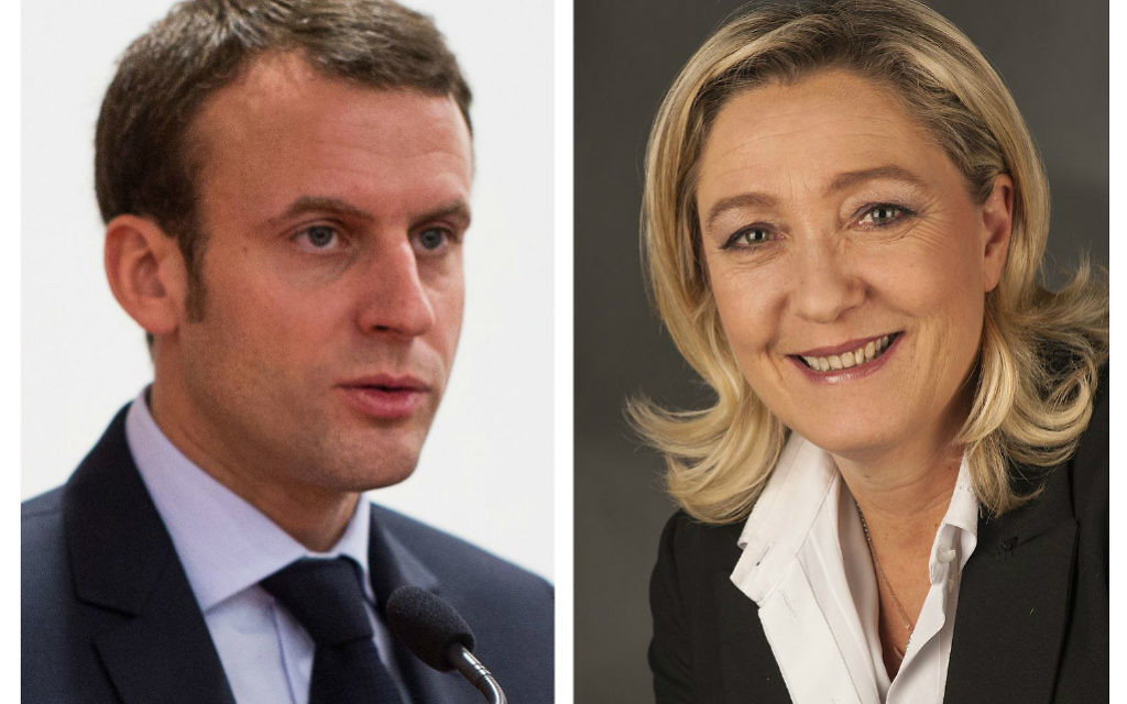 Emmanuel Macron and Marine Le Pen
