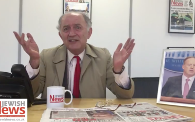 Ken Livingstone's Pesach message, as imagined by The Jewish News.