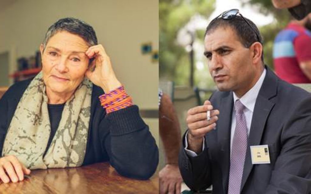 Israeli Robi Damelin and Palestinian Bassam Aramin