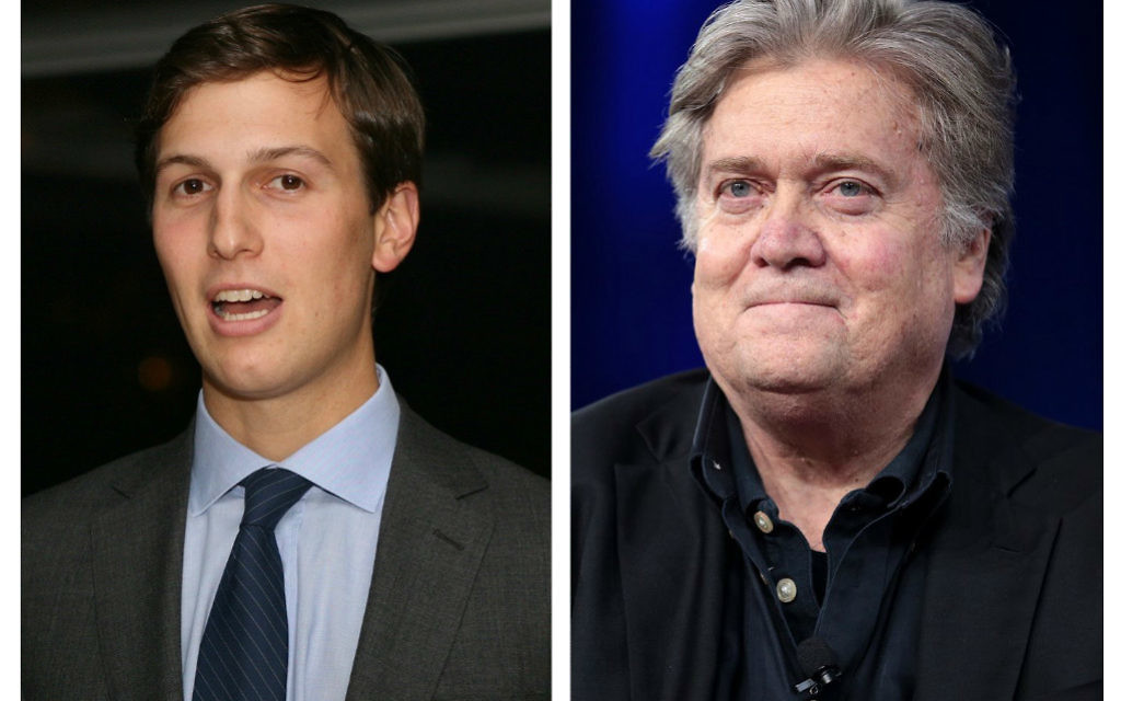 Jared Kushner and Steve Bannon