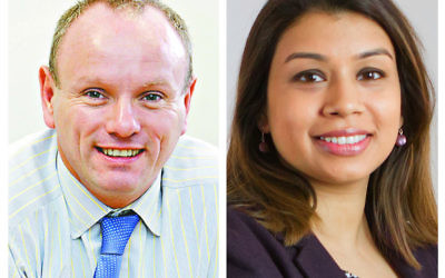 Mike Freer and Tulip Siddiq will be vying for votes in Golders Green and Hampstead