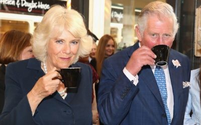 The Prince of Wales and Duchess of Cornwall visit the historic Covered Market to sample produce and meet independent vendors at Market Street in Oxford. 

(Photo credit: Chris Jackson/PA Wire)