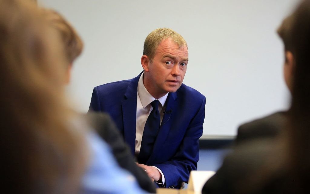 Liberal Democrats leader Tim Farron (Photo credit: Gareth Fuller/PA Wire)