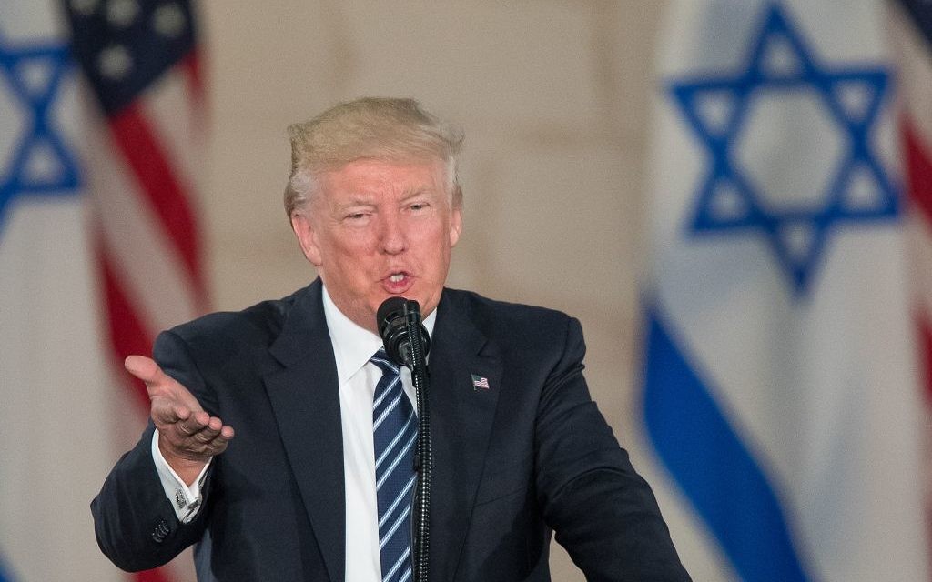 US president Donald Trump at the Israel Museum in Jerusalem, May 2018

Photo by: JINIPIX
