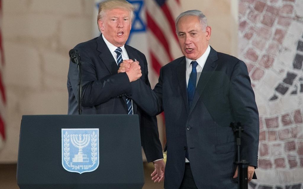 US president Donald Trump and Israeli Prime Minister Benjamin Netanyahu


Photo by: JINIPIX
