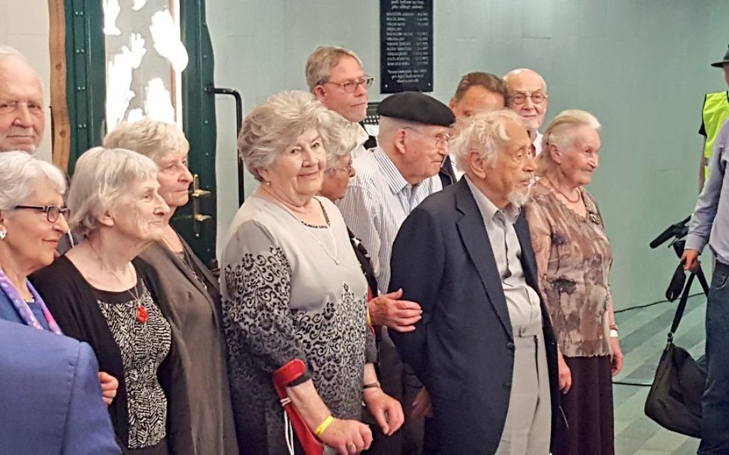 Some of the Kindertransport refugees saved by Sir Nicholas Winton 

(Credit: @RehakLubomir on Twitter)
