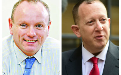 Tory Mike Freer and Labour's Jeremy Newmark